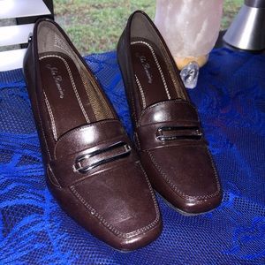 2/$17🤑Elegant Brown Dress Heels Sz 6